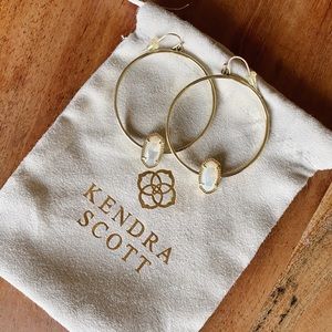 Kendra Scott Elora Gold Hoop Earrings